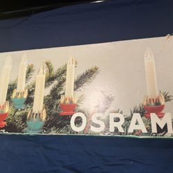 Ostam Vintage Mcm 1960S Swedish Christmas Tree Light Candle Style In Original Box
