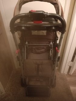 Baby Trend SIT AND STAND DOUBLE STROLLER 