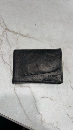 Black fossil, bifold wallet NWT