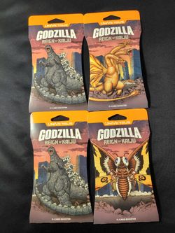 [New][4 Left] UniVersus - Godzilla: Reign Of Kaiju - 11 Card Sleeved Pack