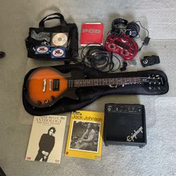 Great starter Epiphone Les Paul electric guitar set