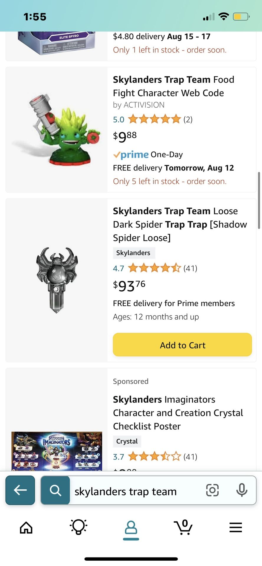 Skylanders KnightMare, Dark Spider, And Portal