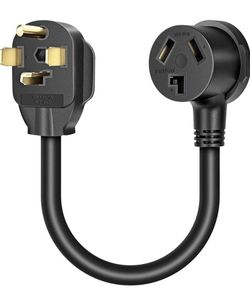  Dryer Adapter 4 Prong to 3 Prong Dryer Plug Outlet Adapter Power Cord 