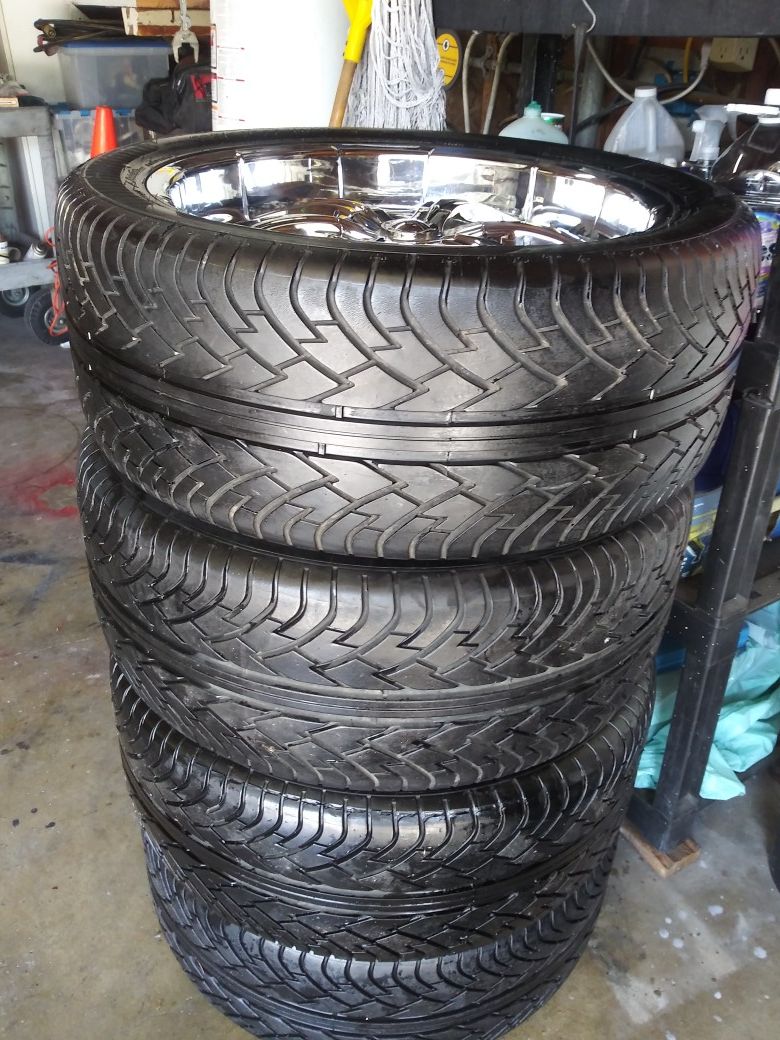 22 inch rims & tires