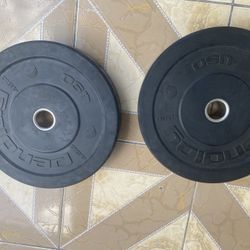 Bumper Plates, Gym Equipment , Weights, CrossFit 
