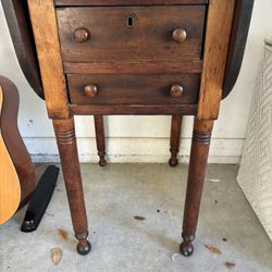 Antique Sewing Table