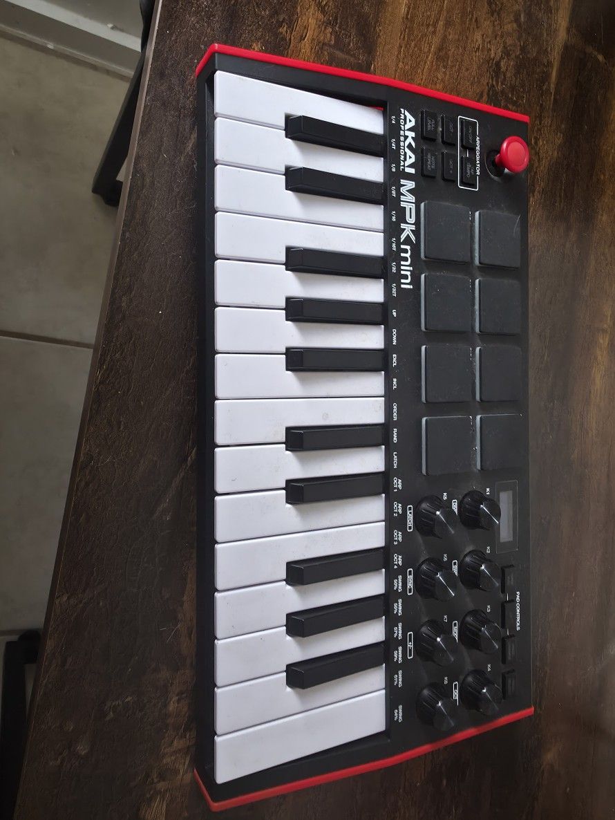 Mpk Mini With Mpc Studio And M Audio Monitors