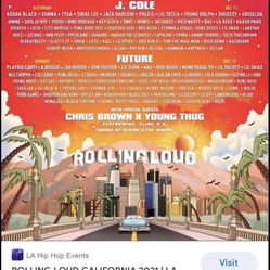 Rolling Loud 3 Day Tickets 