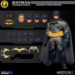 Mezco MDX Batman Supreme Knight Blue Darkest Dawn Edition