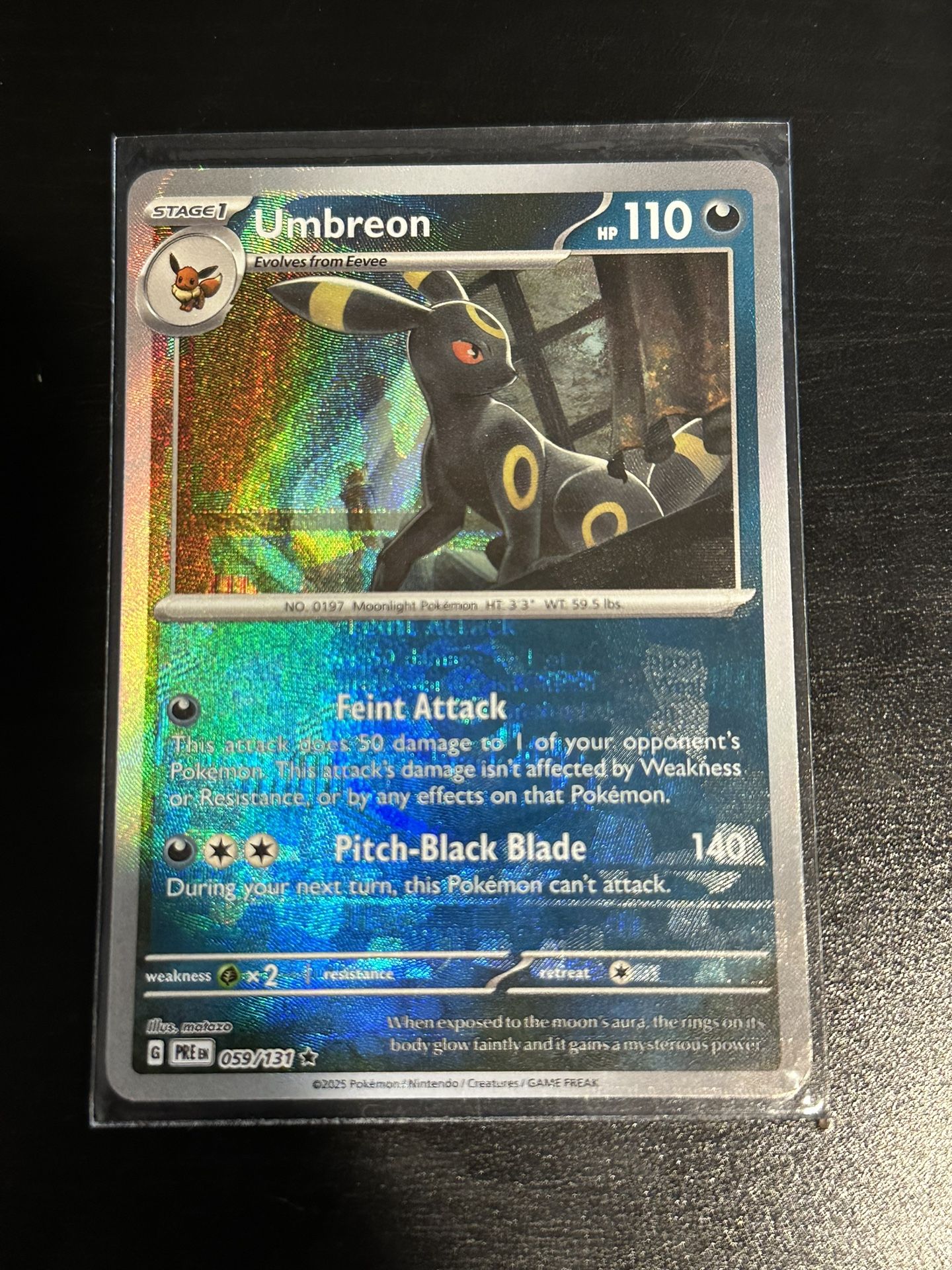 Umbreon Pokeball Error Holoshift 