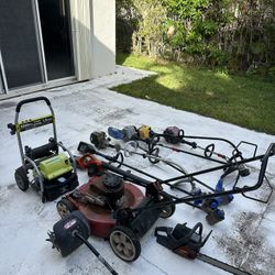 Lawn Mower Chainsaw Weed eater blower