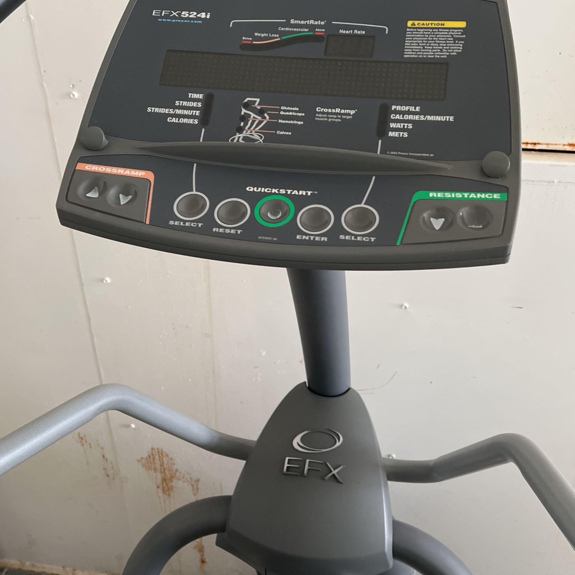 Precor EFX524i CrossRamp Excercise Machine