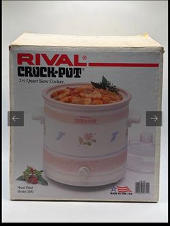 Rival Crock-Pot 3.5 Quart Slow Cooker