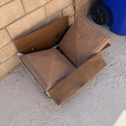 Two Square Column Caps - $20