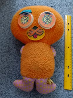 Vintage Mattel The Googlies Plush Stuffed Animal Toy