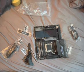 Gigabyte Aorus AMD Motherboard with Accessories