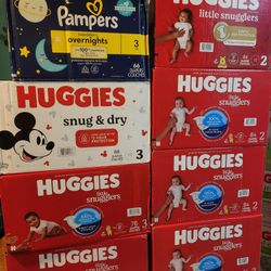 Diapers/$25 Each (Cada Caja)