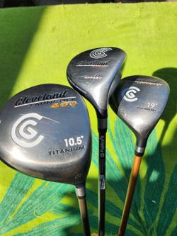 Cleveland Launcher Driver 10.5° Golf Woods 15° & 19°