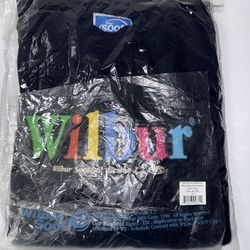 Wilbur Soot 96' Version 1.2 Navy Puff Print Cotton Crewneck NEW Size Medium