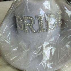 Two Brand New Cowboy Hats BRIDE 