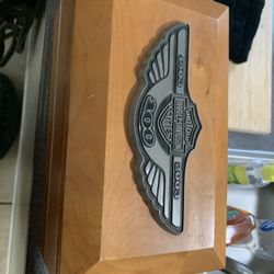 Harley Davidson Wooden Box
