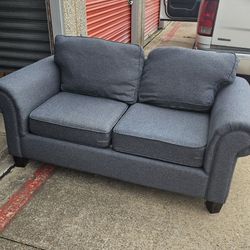 Night Blue Sofas Two Set Great Condition Only Meet ?