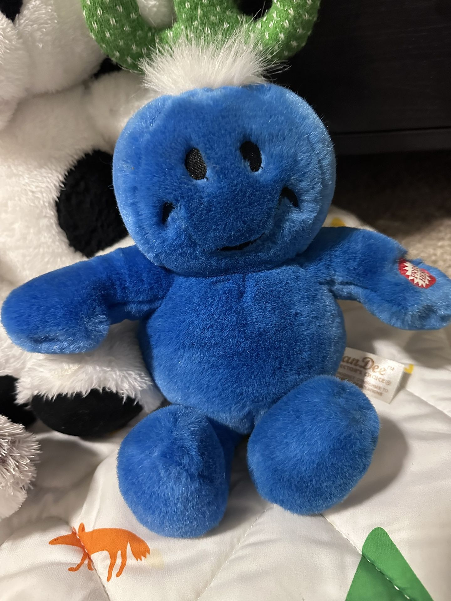 Tickle Giggle Blue Plush