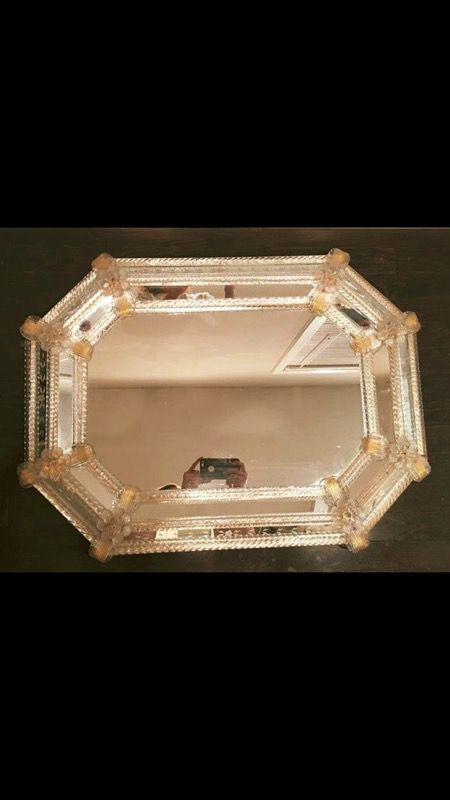 Antique Venetian mirror