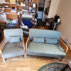 Love Seat And Chair
