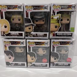 Attack on Titan Funko Pops 