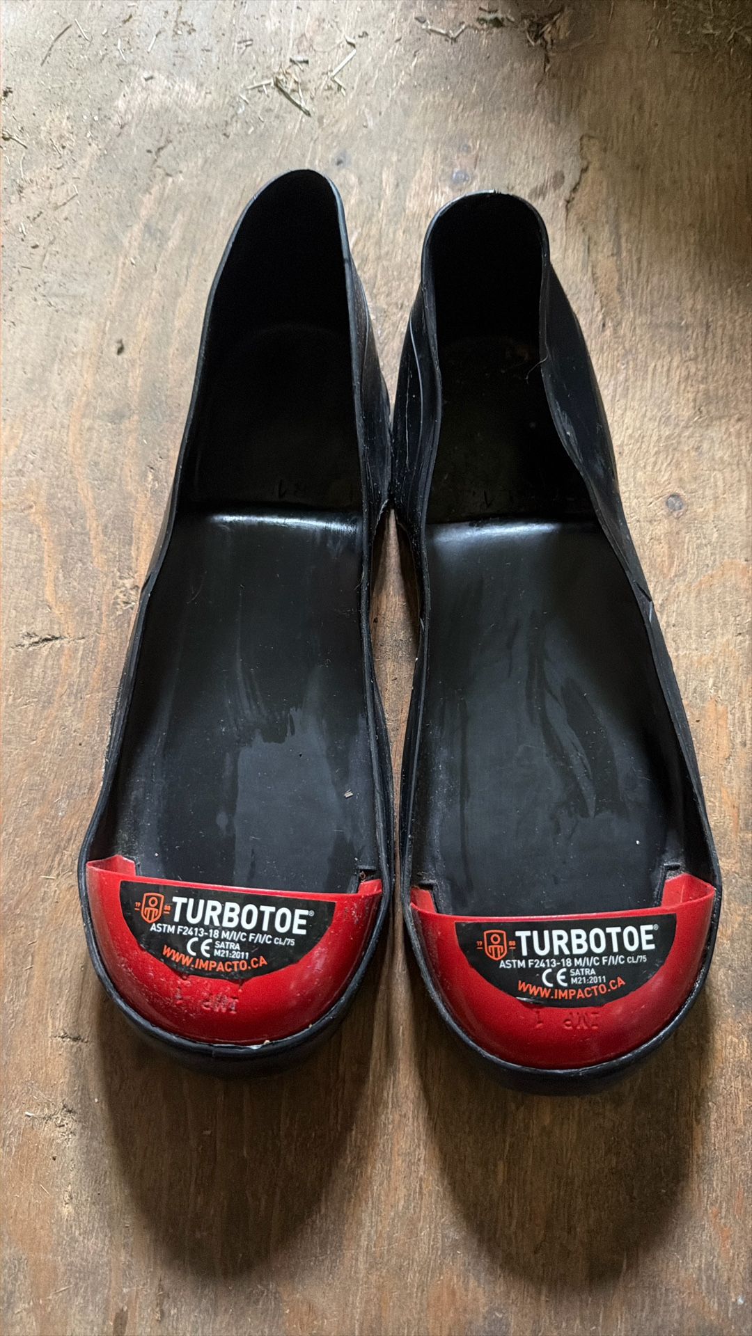 Turbo Toe ASTM F2413-18 Compliant Steel Toe Boot Covers