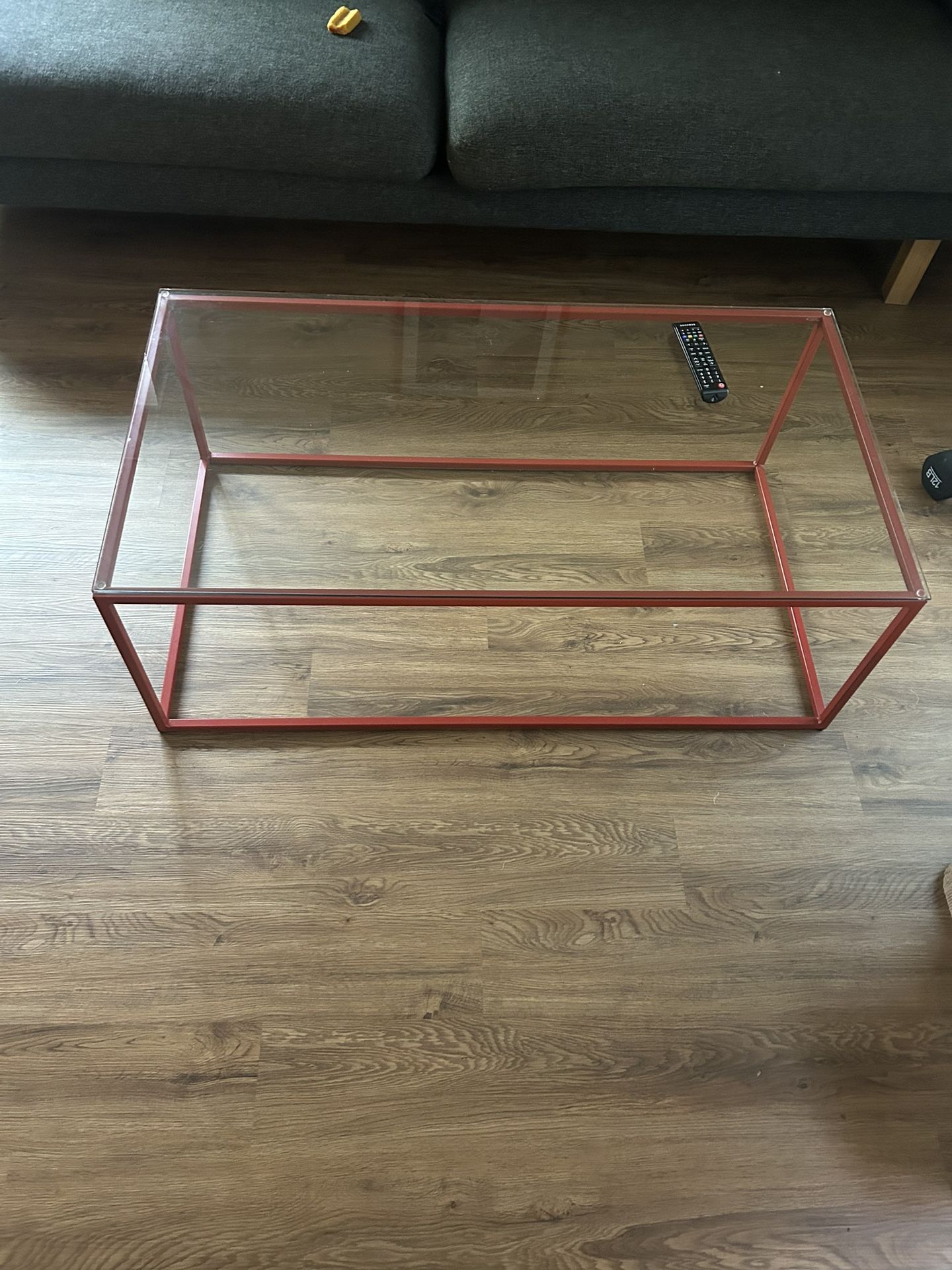 West Elm Steel Coffee Table