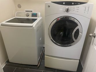 GE WASHER AND DRYER