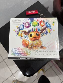 Pokemon Center Prismatic Elite trainer box pc