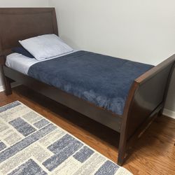 Twin Bed with Mattress 