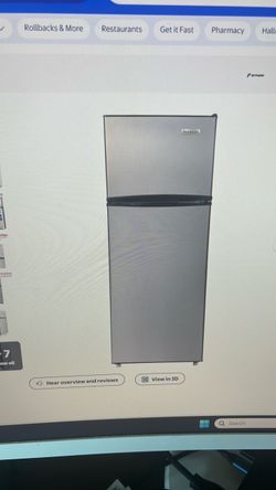 Frigidaire 7.5 Cu FT refrigerator