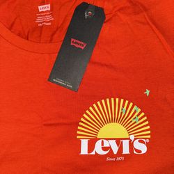 Mens Size XXL - Levi Strauss & Co. Short Sleeve Graphic Logo Cotton T Shirt NWT