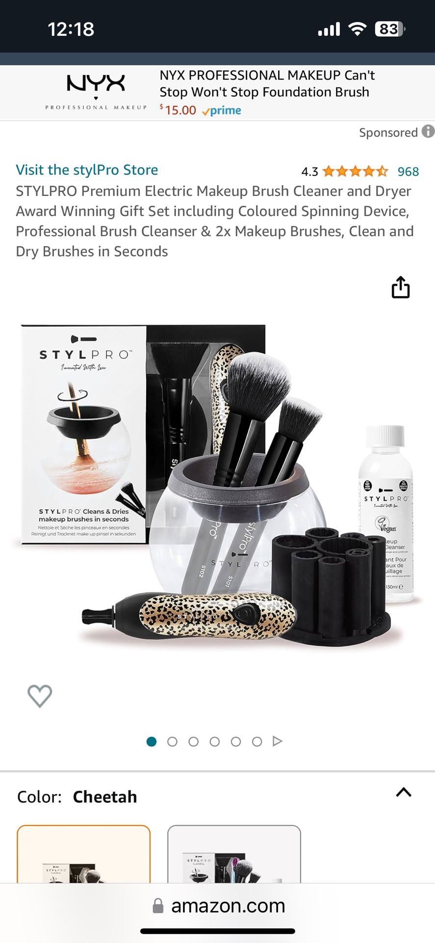 Style Pro makeup Brush Cleaner