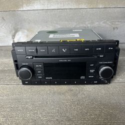 07-12 Chrysler Dodge Jeep Radio CD MP3 Player AUX Sirius Uconnect P0(contact info removed)AF