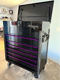 Snap on 40” 6 drawer power cart- brand new