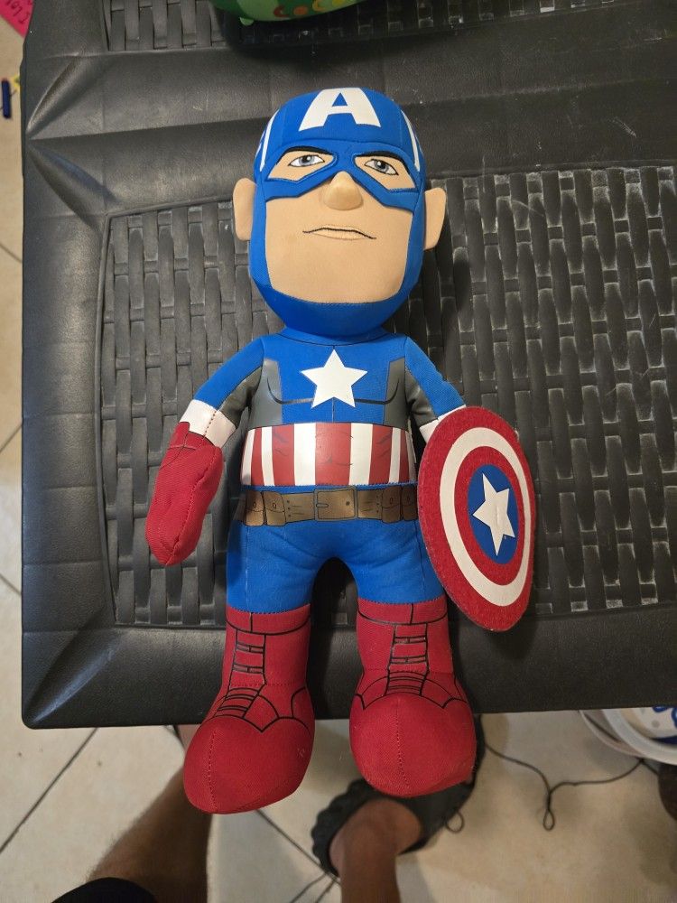 Captain America With Shield