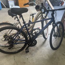 Bikes, Bike Rack, Lock And Pump