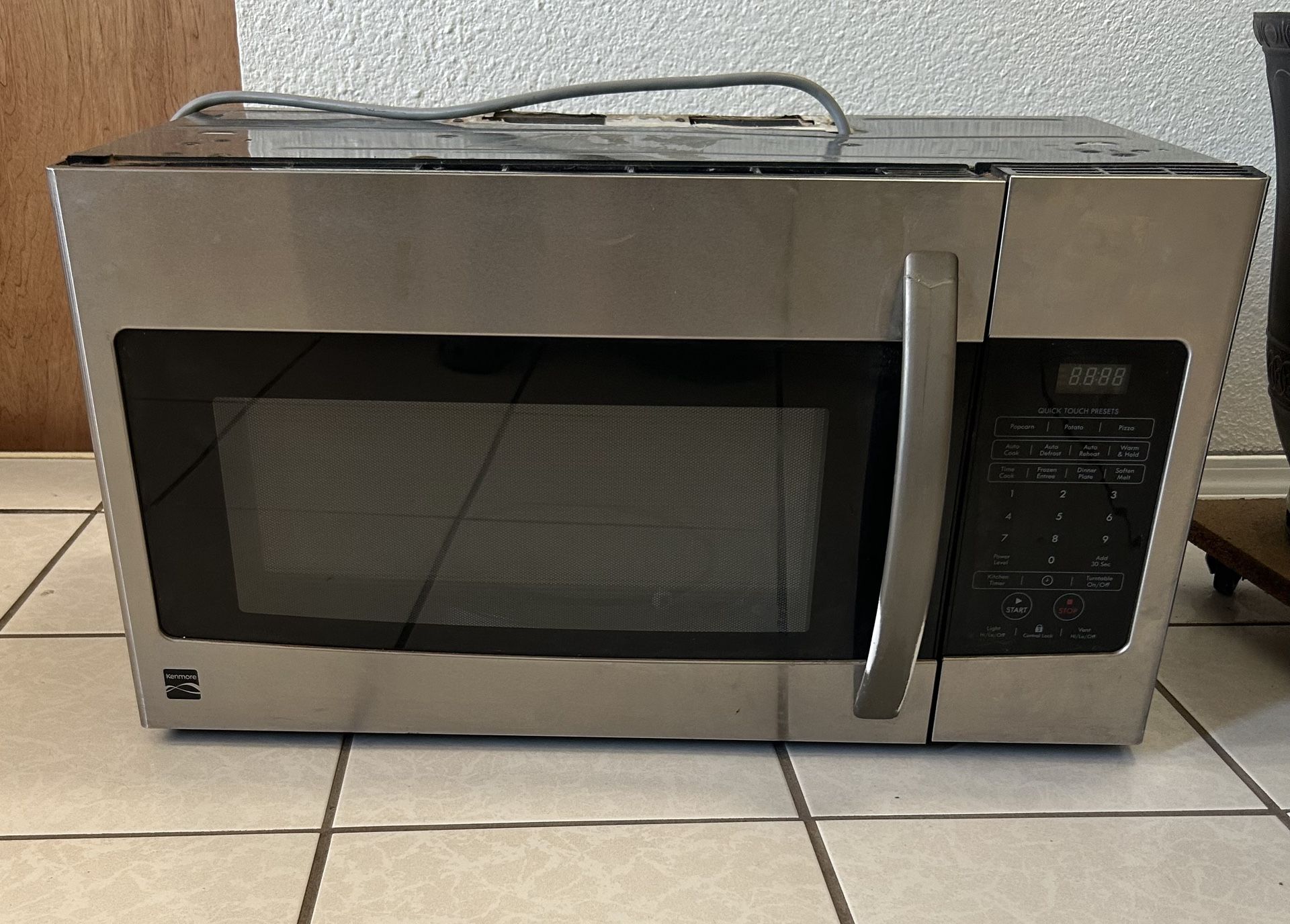 Kenmore Over the range Microwave