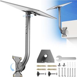 Starlink Gen 3 Mount, 28 Inch Long Pipe Standard Mounting Kit, Starlink Dish Adapter