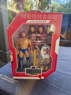 WWE MATTEL ULTIMATE EDITION LEGENDS HACKSAW JIM DUGAN