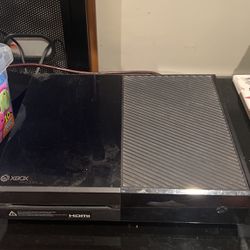 Xbox 1 (With cords, controller, wireless headset