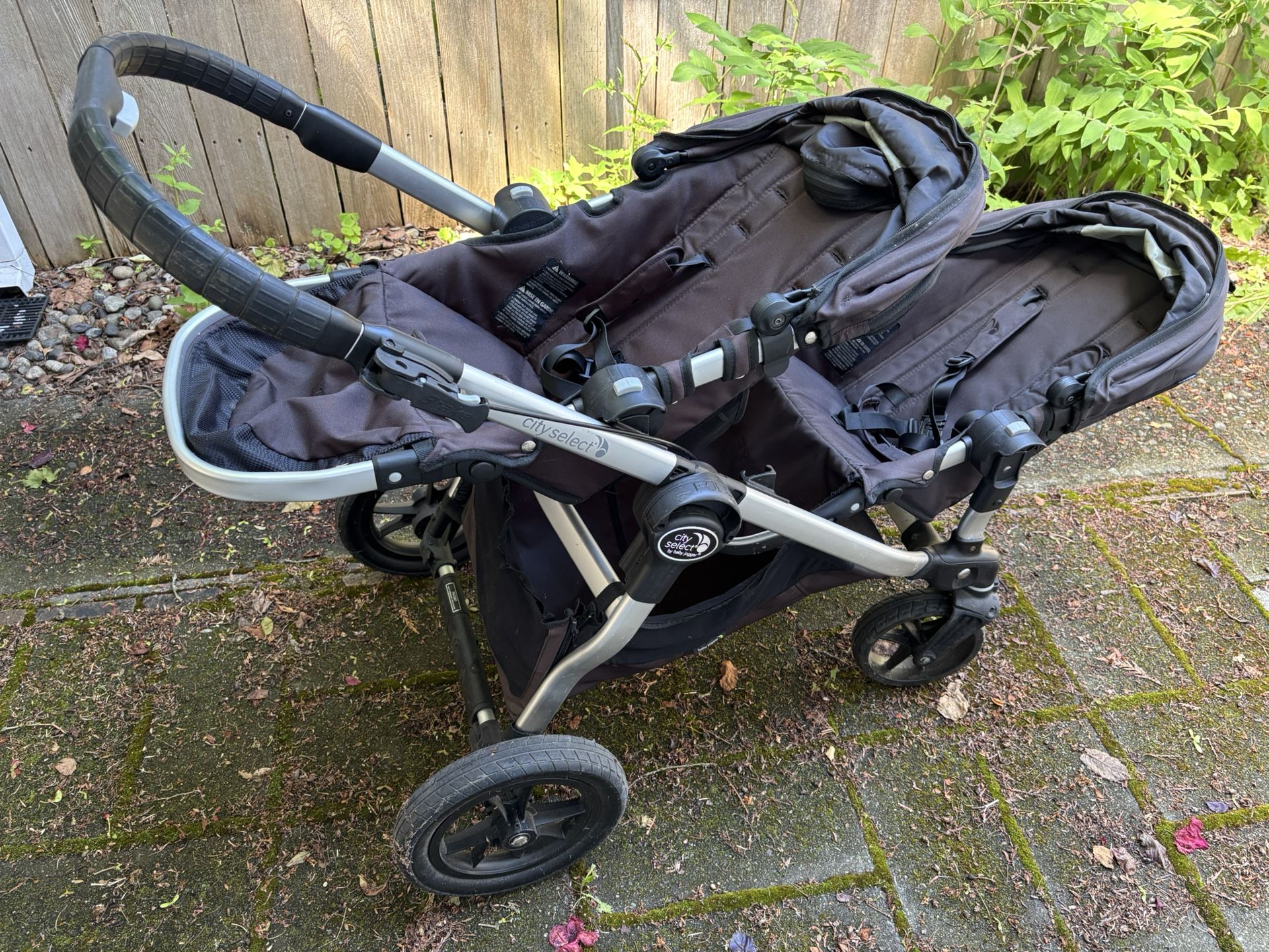 City Select Baby Jogger Double Stroller & Car Seat Adapters