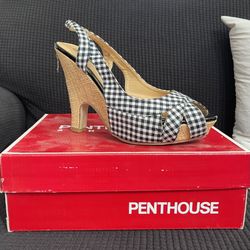 Penthouse Wedges Size 9