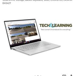 New ASUS Chromebook Flip C434 2 in 1 Laptop, 14" Touchscreen  4GB RAM,