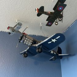 Antique Airplane Decorations